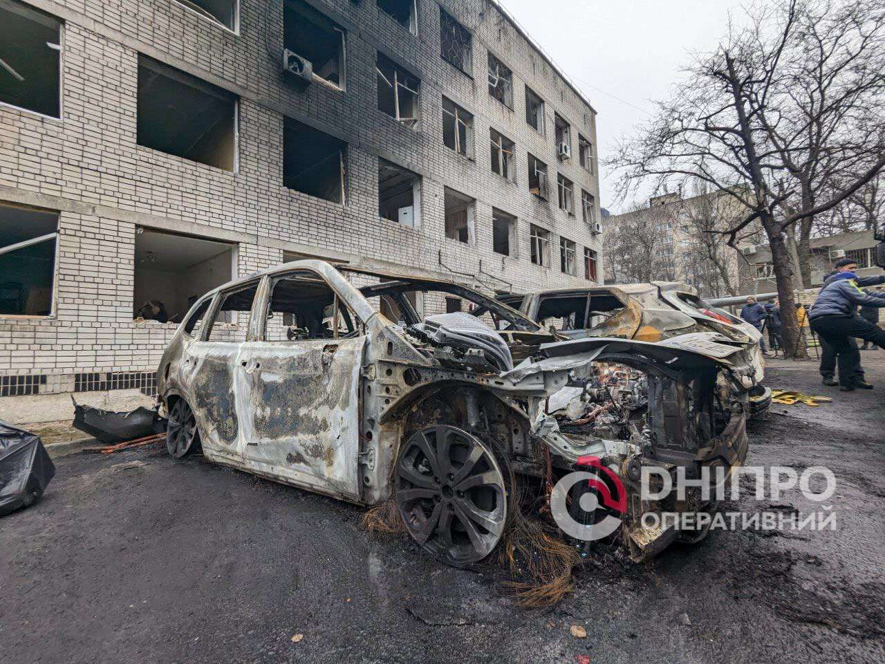 місце прильоту безпілотника