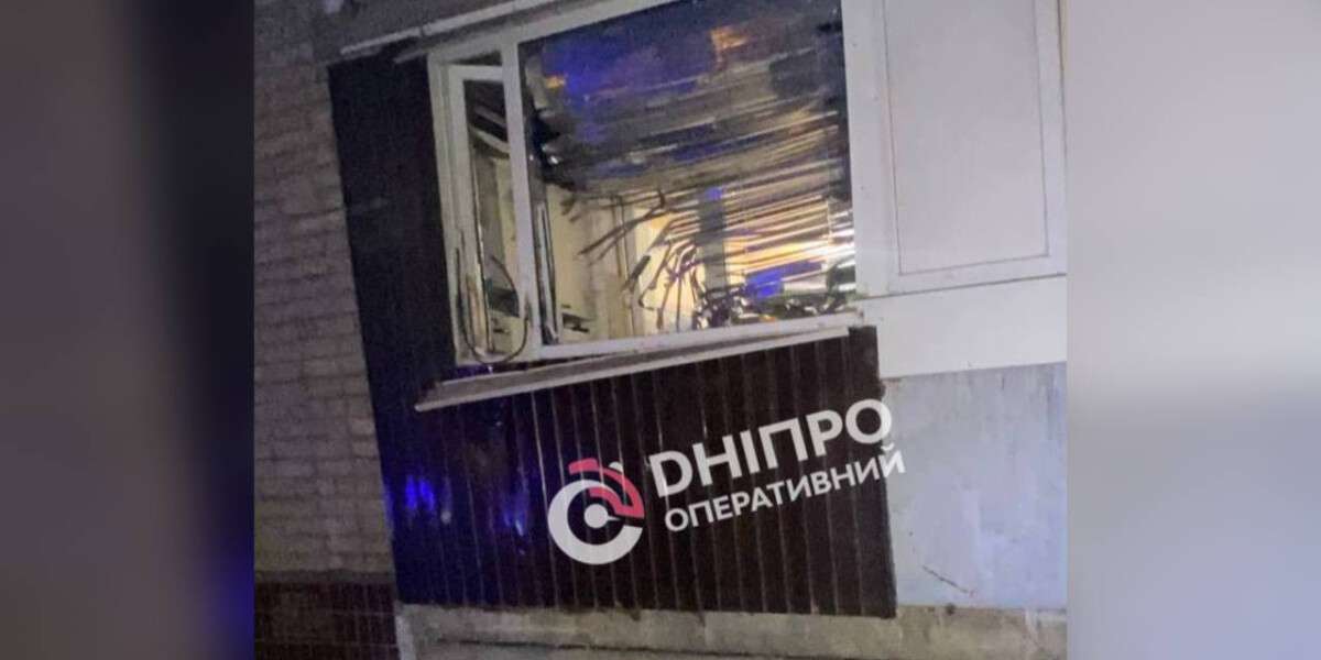 Взрыв гранаты в Днепре