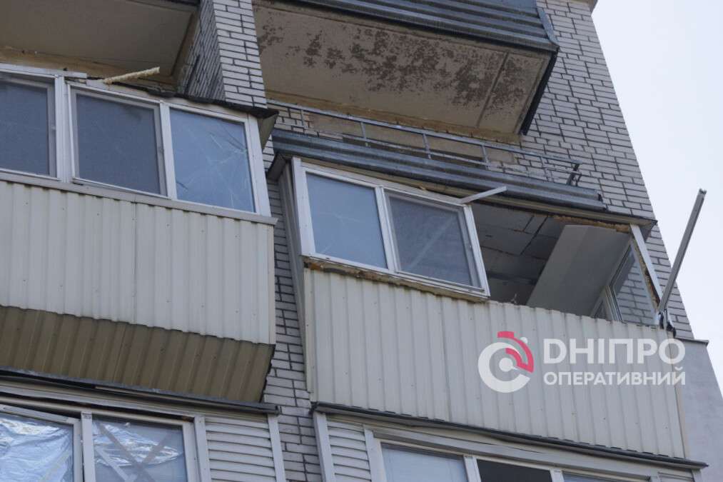 Пошкоджені балкони