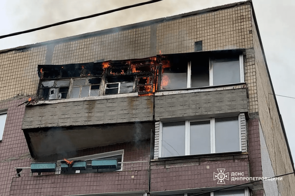 Пожежа в Дніпрі