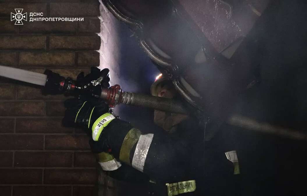 Пожежа в Новомосковському районі