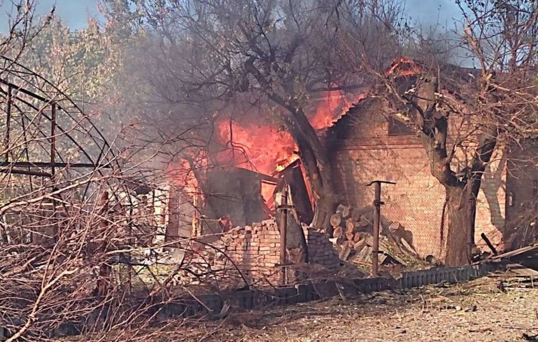 Обстрел Никопольского района