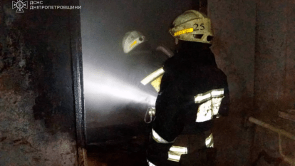 Пожежа в будинку в Дніпрі