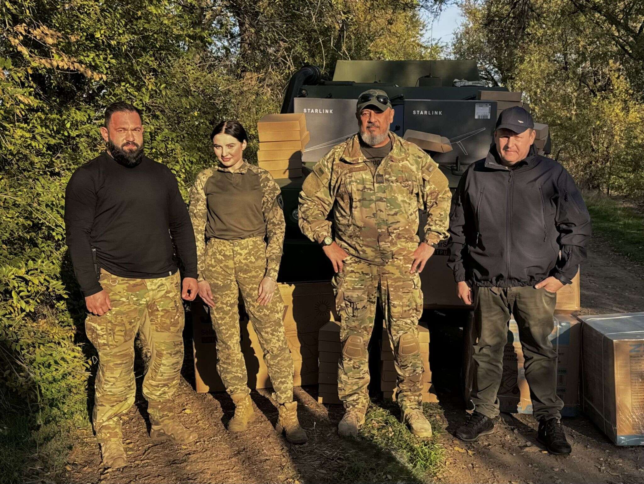 Помощь военным от Днепра