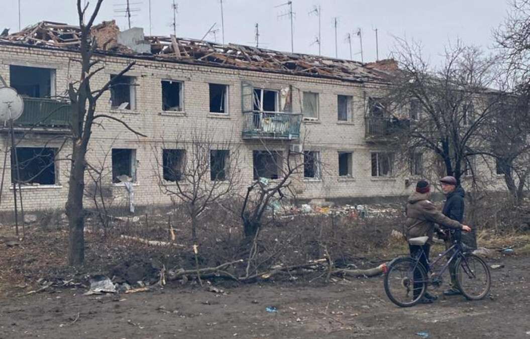 Ракетный удар по Царичанке