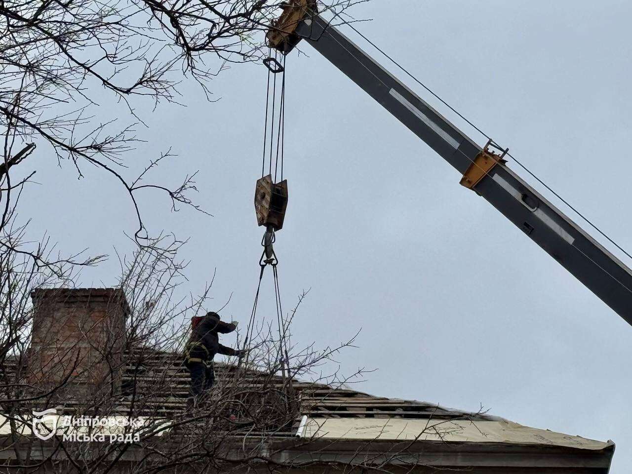 Восстановление домов в Днепре