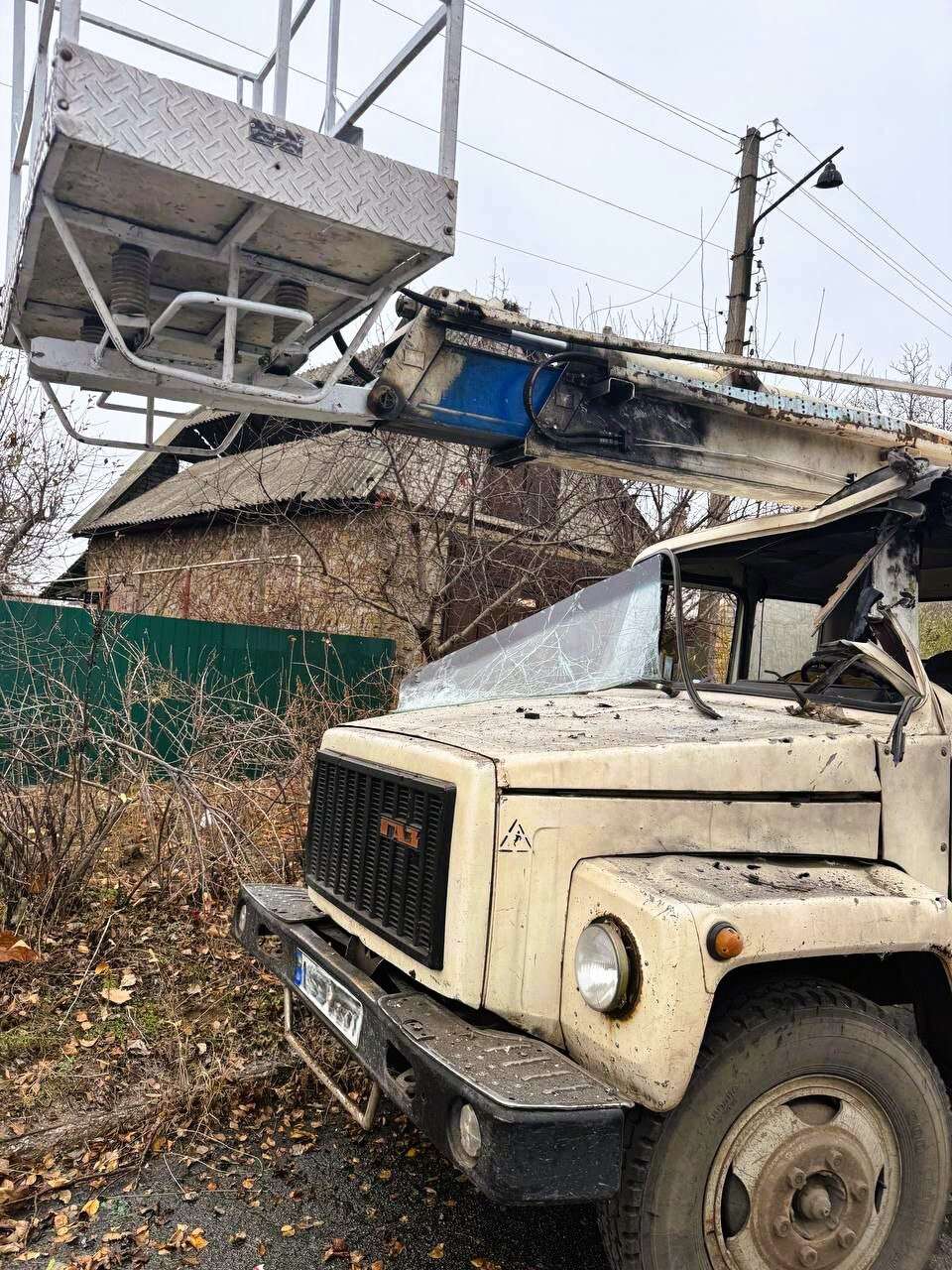 Атакували авто енергетиків