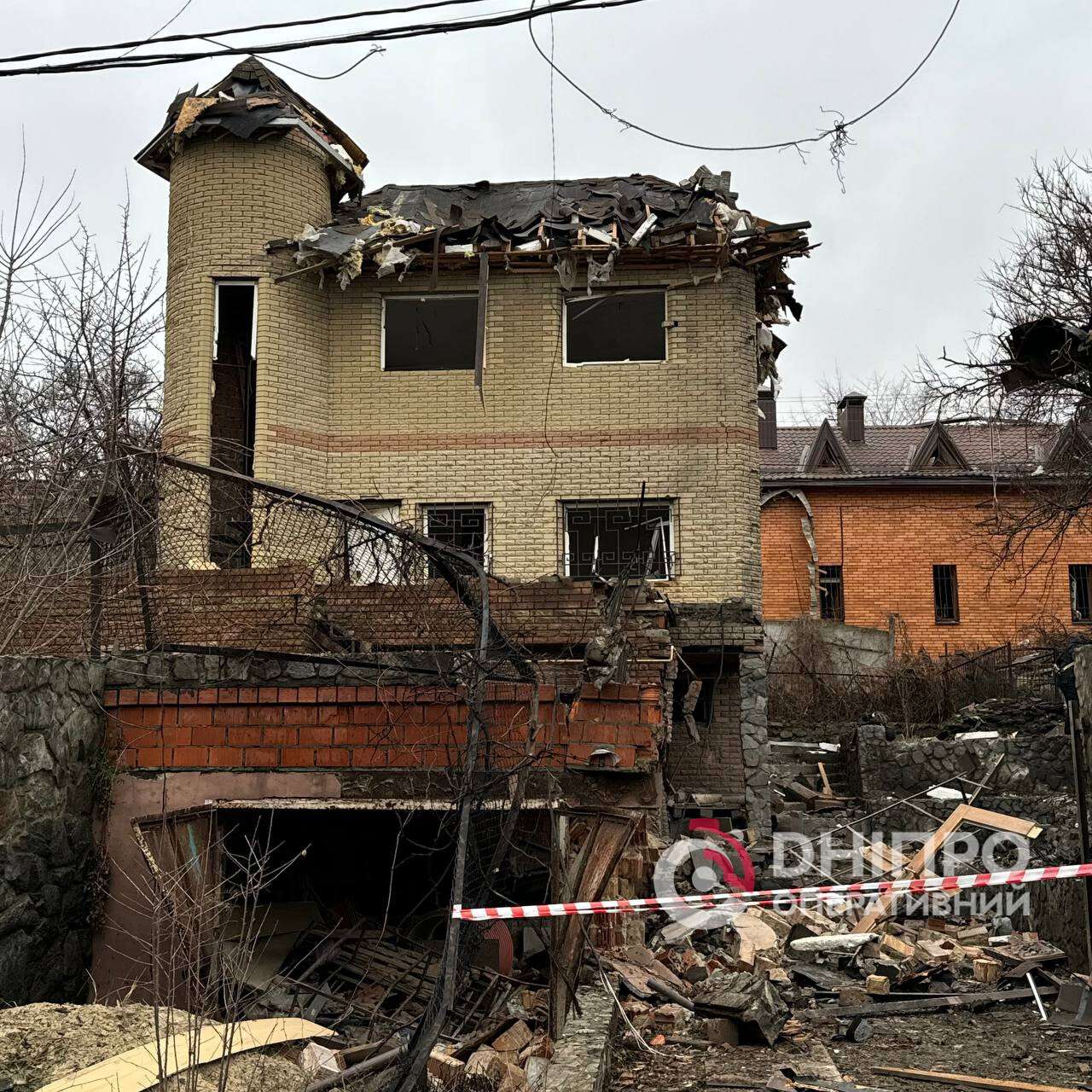 Атака на Дніпровський район