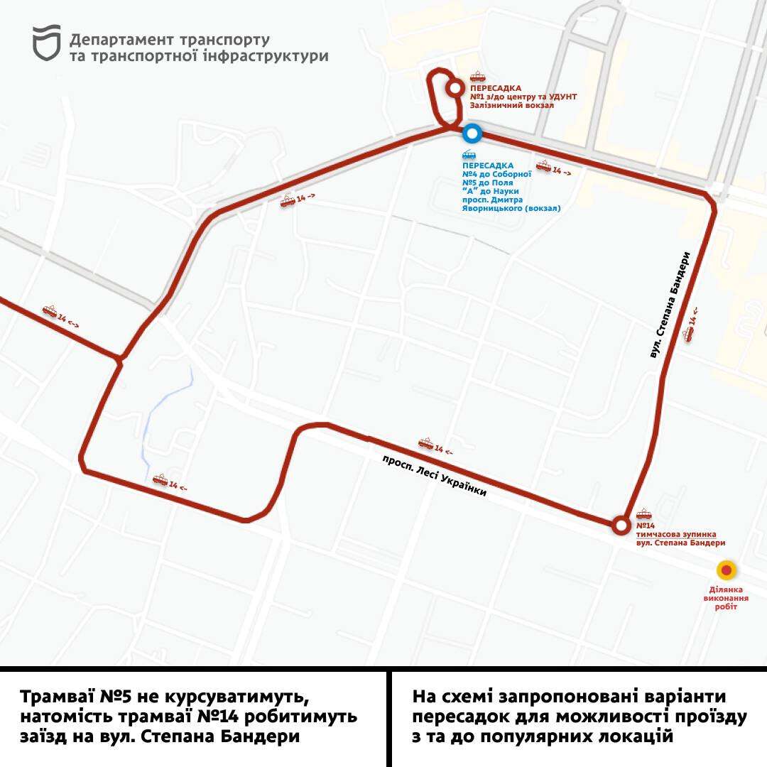 Зміни у роботі громадського транспорту