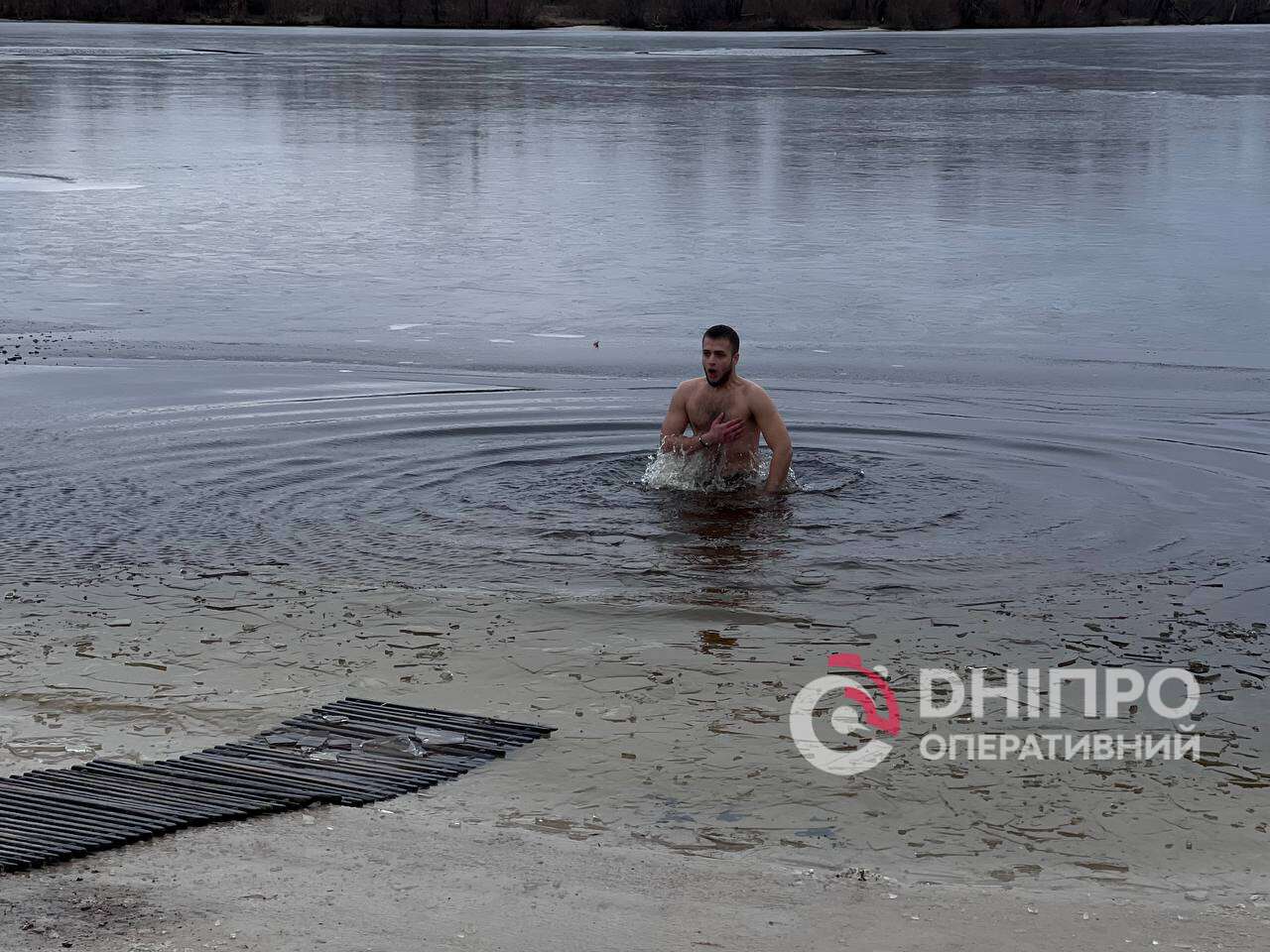 Крещение в Днепре