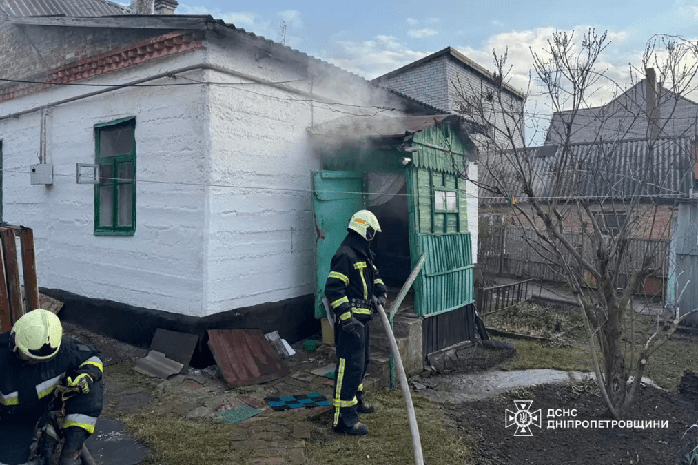 Пожар в доме