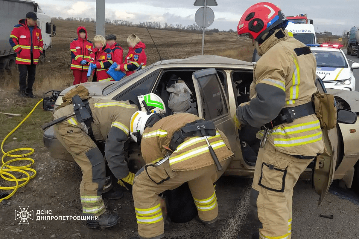 ДТП в Криворожском районе