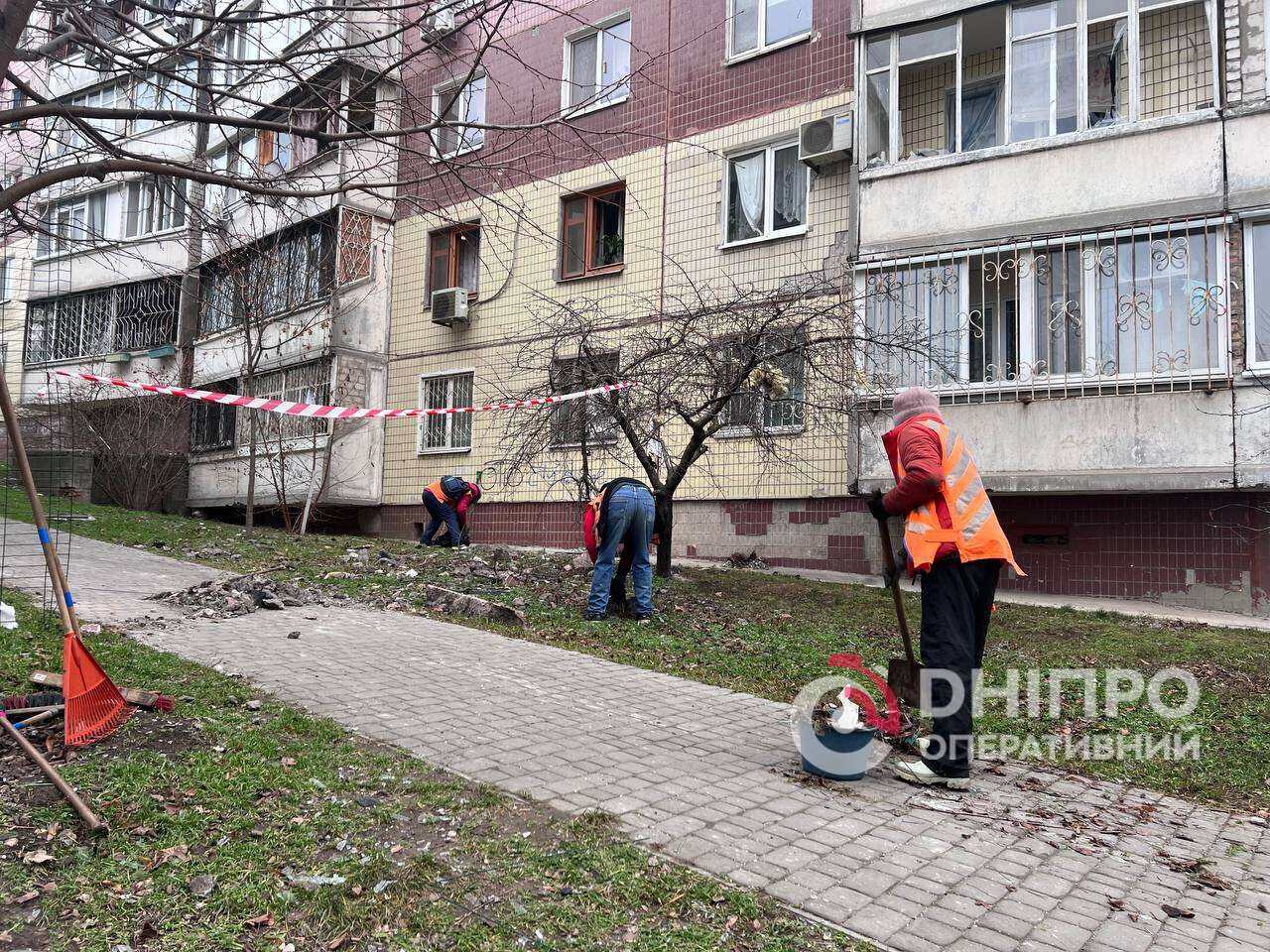 Ліквідація наслідків атаки