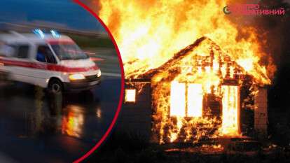 Пожар в Покровском