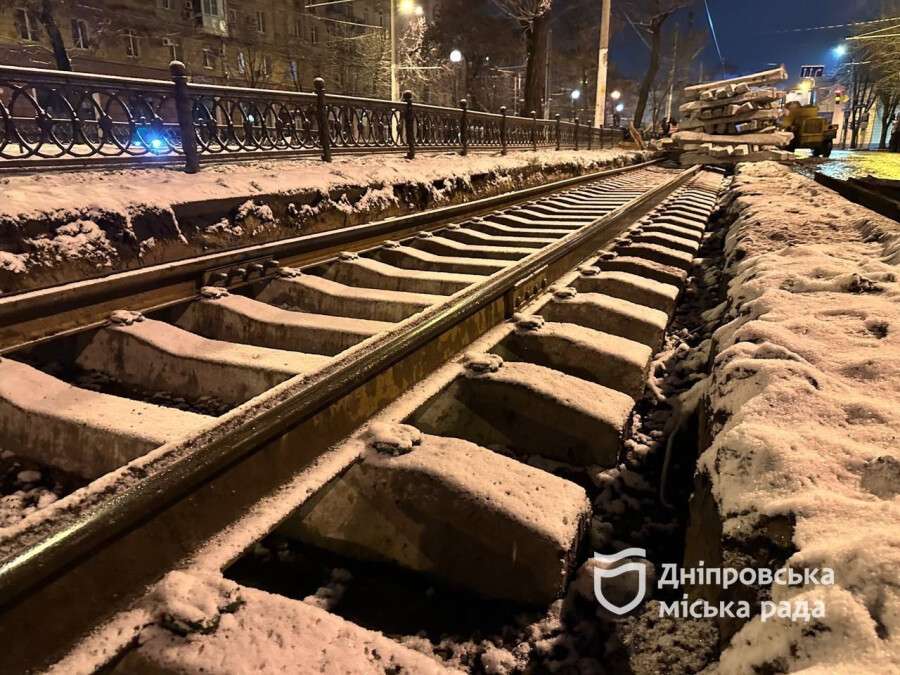 Ремонт трамвайных путей