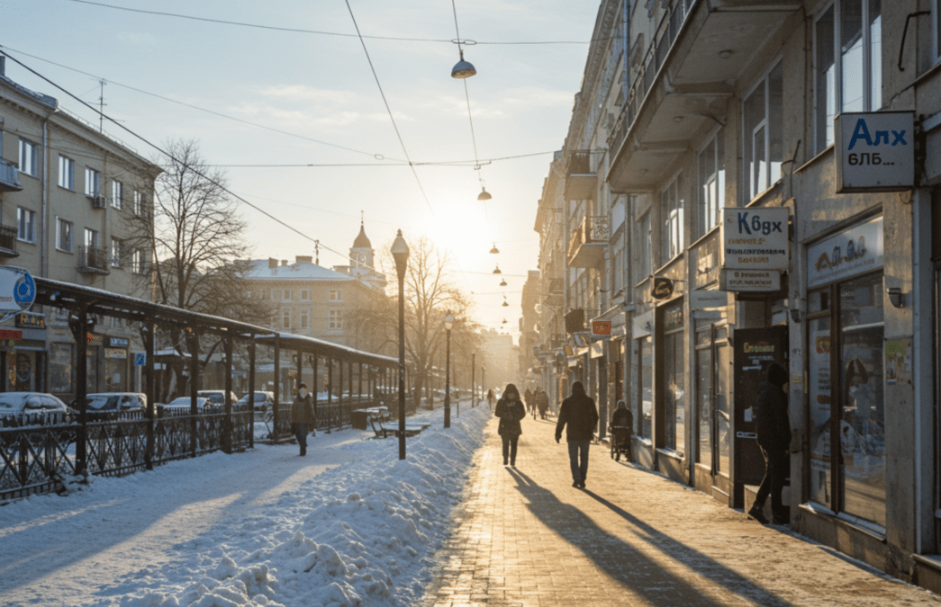 Погода в Днепре февраль