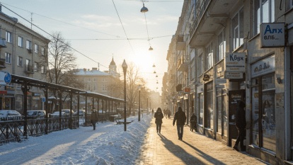 Погода в Днепре февраль