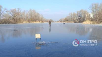 Крига на Ломівському каналі