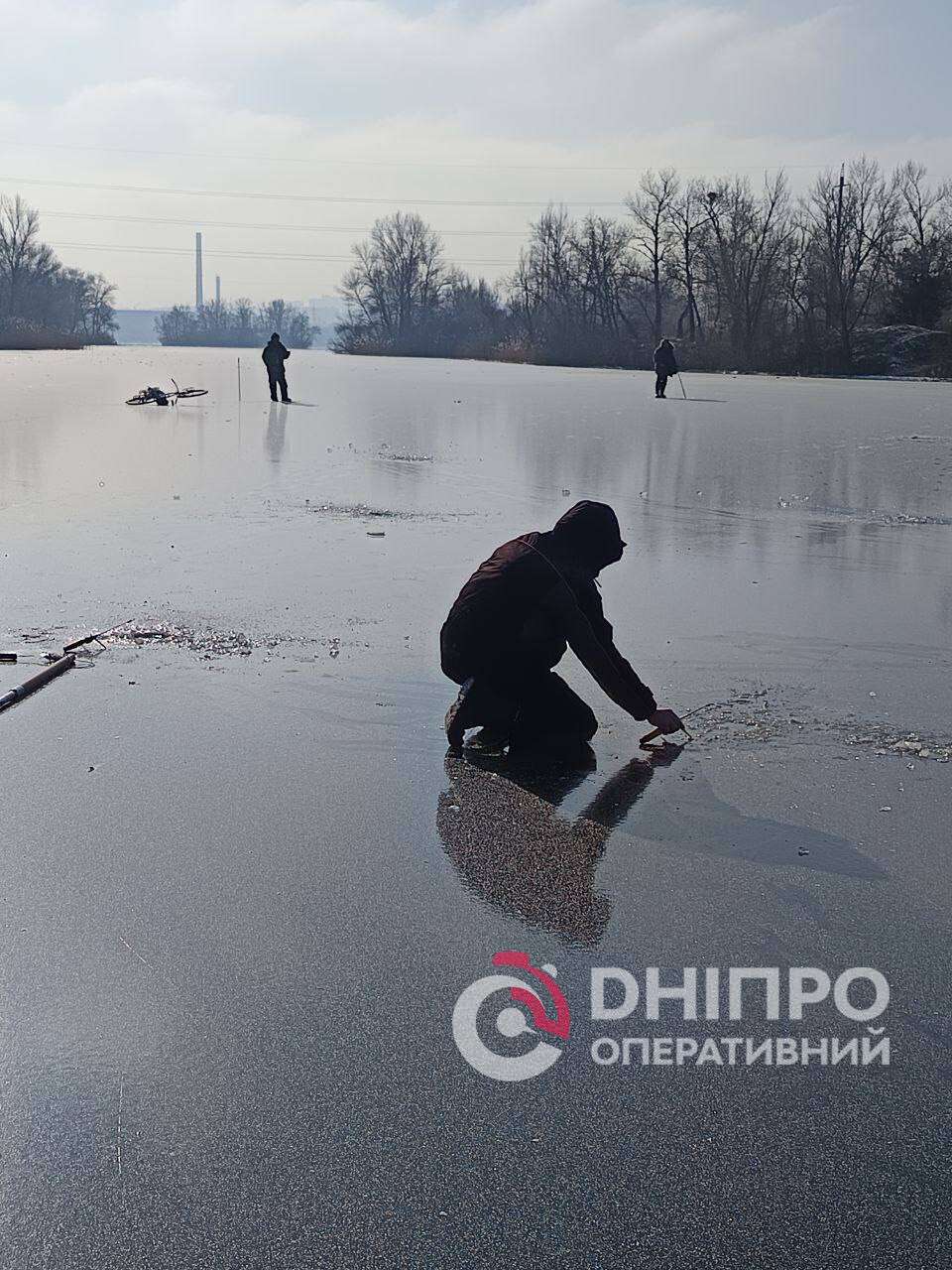 Крига на Ломівському каналі