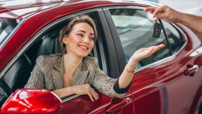 Выбор первого авто