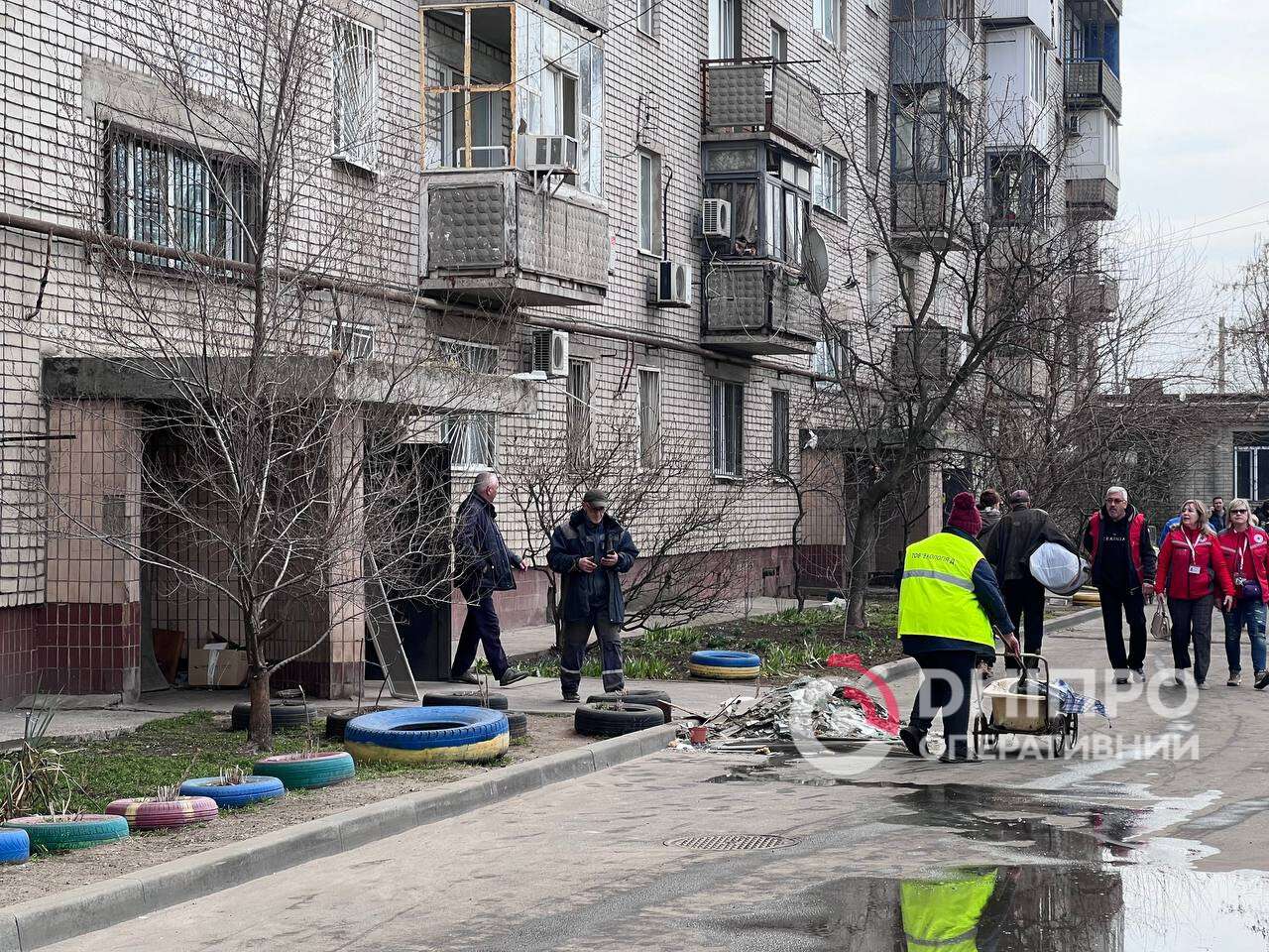 Ліквідація наслідків ворожої атаки