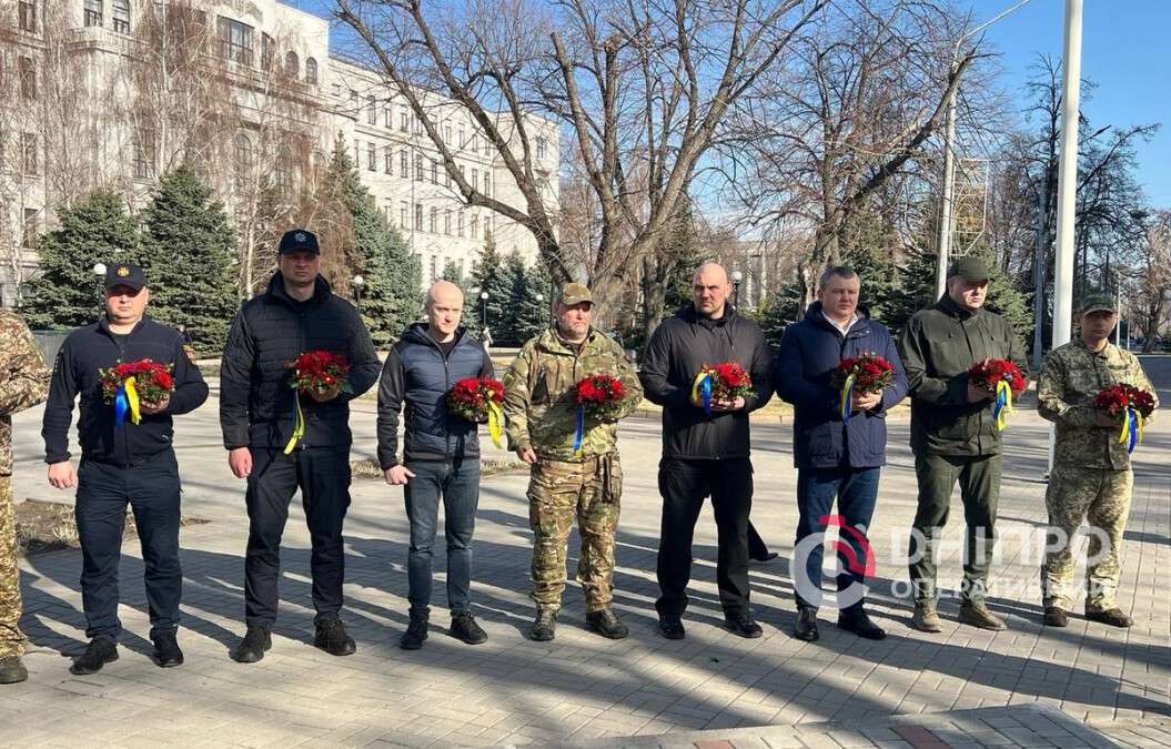 Память добровольцев почтили в Днепре