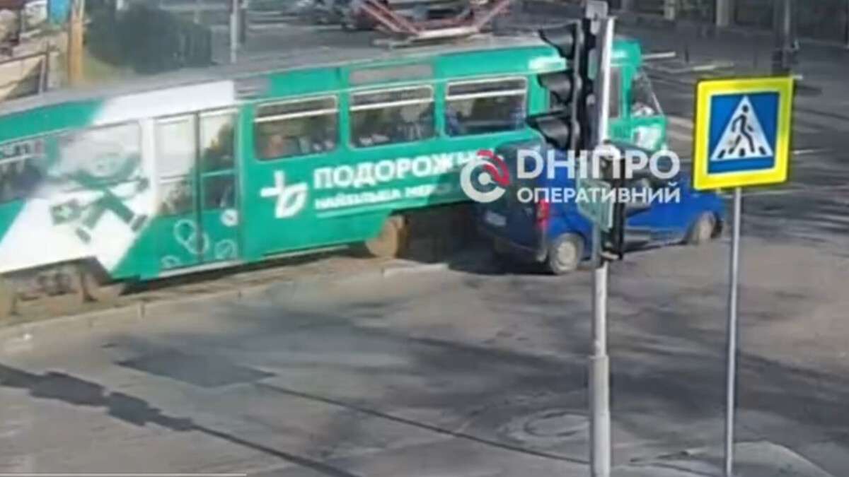 ДТП за участі трамвая