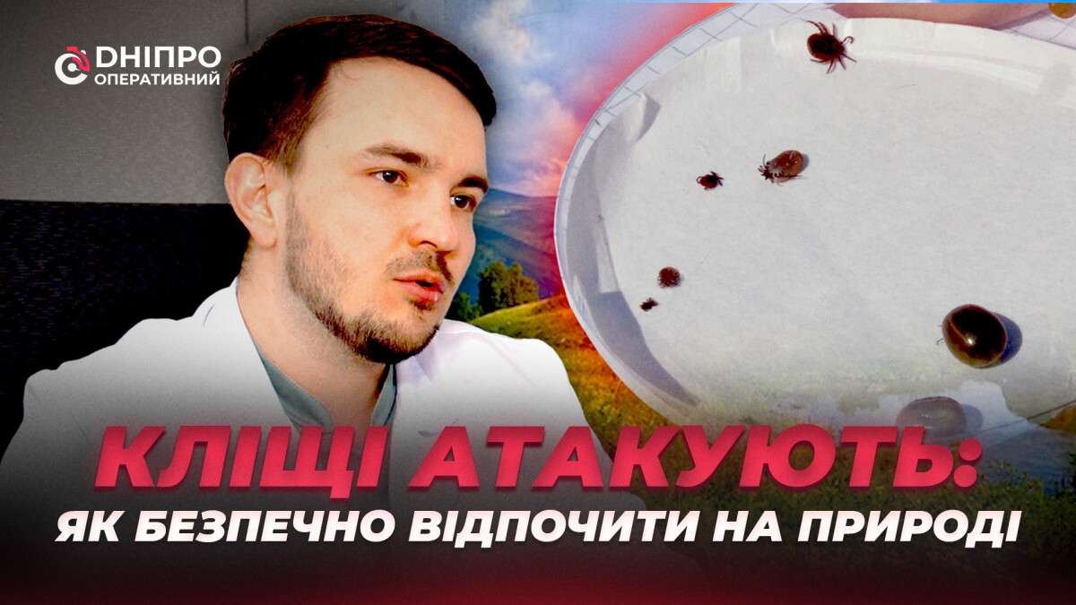 Клещи в Днепре