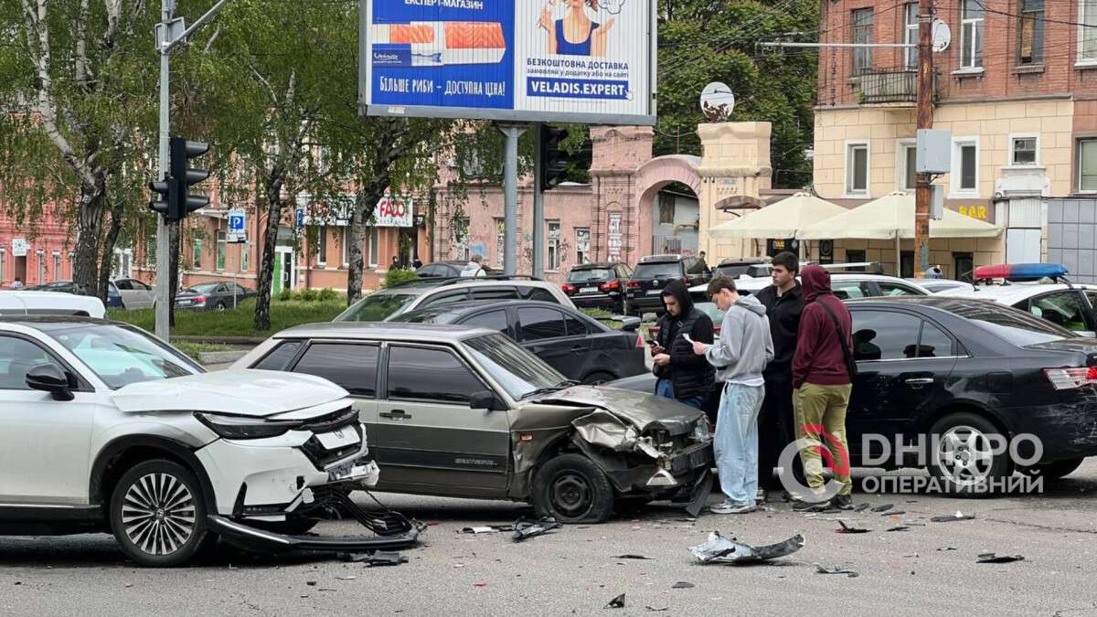 ДТП на Поля-Ульянівська