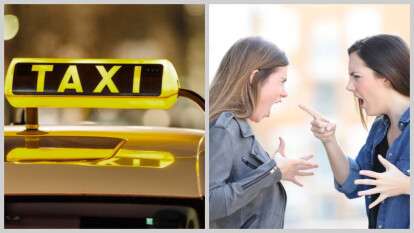 Днепрянка, защитившая таксиста, получила телефоном в нос