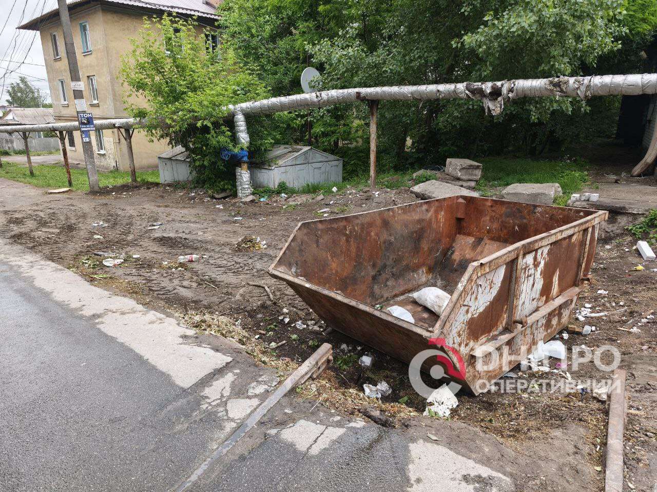Стихийные свалки в Днепре
