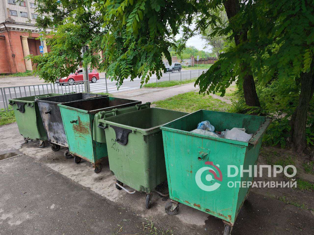 Стихийные свалки в Днепре