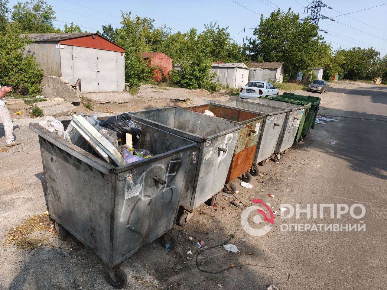 За викид великогабаритного сміття покарали ще одного порушника