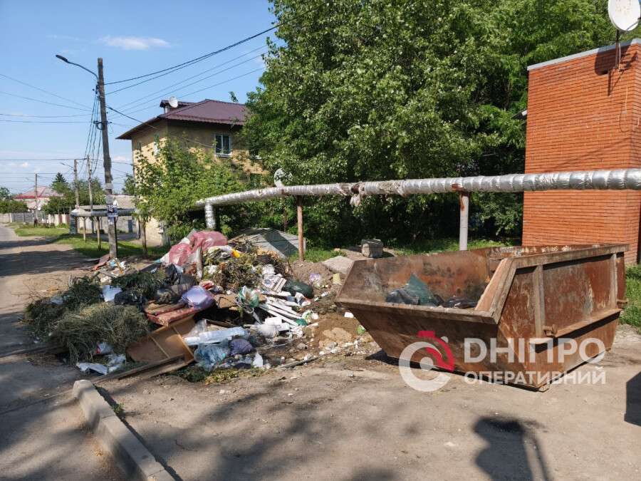 Сміття на Криворізькій