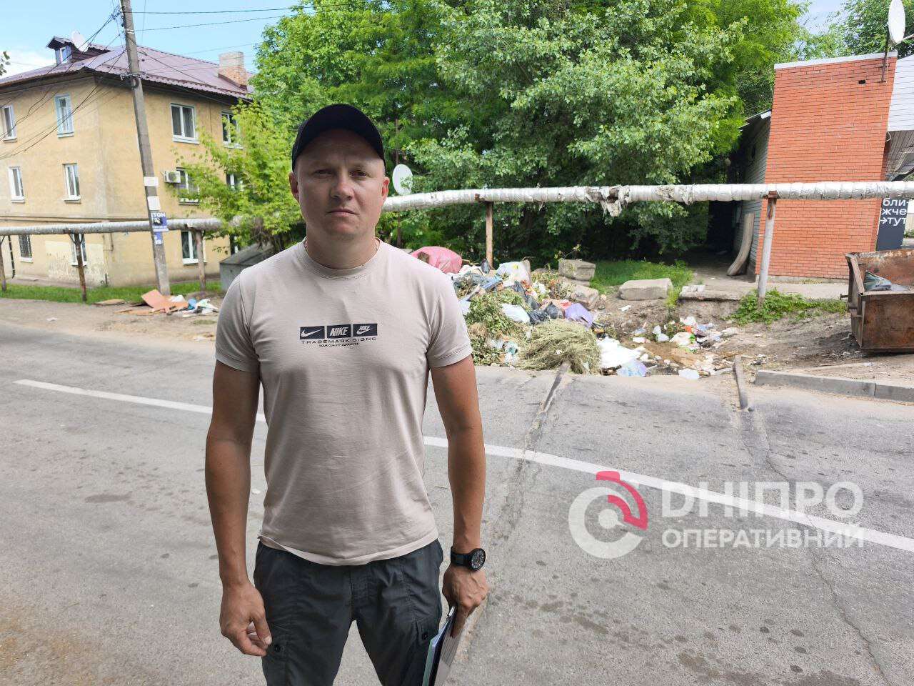 Сміття на Криворізькій