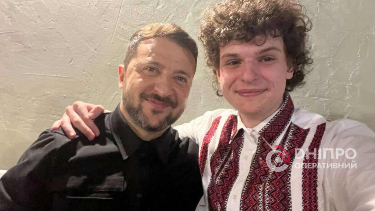 Тимофей Потеряйло из Днепра получил знак отличия от Президента