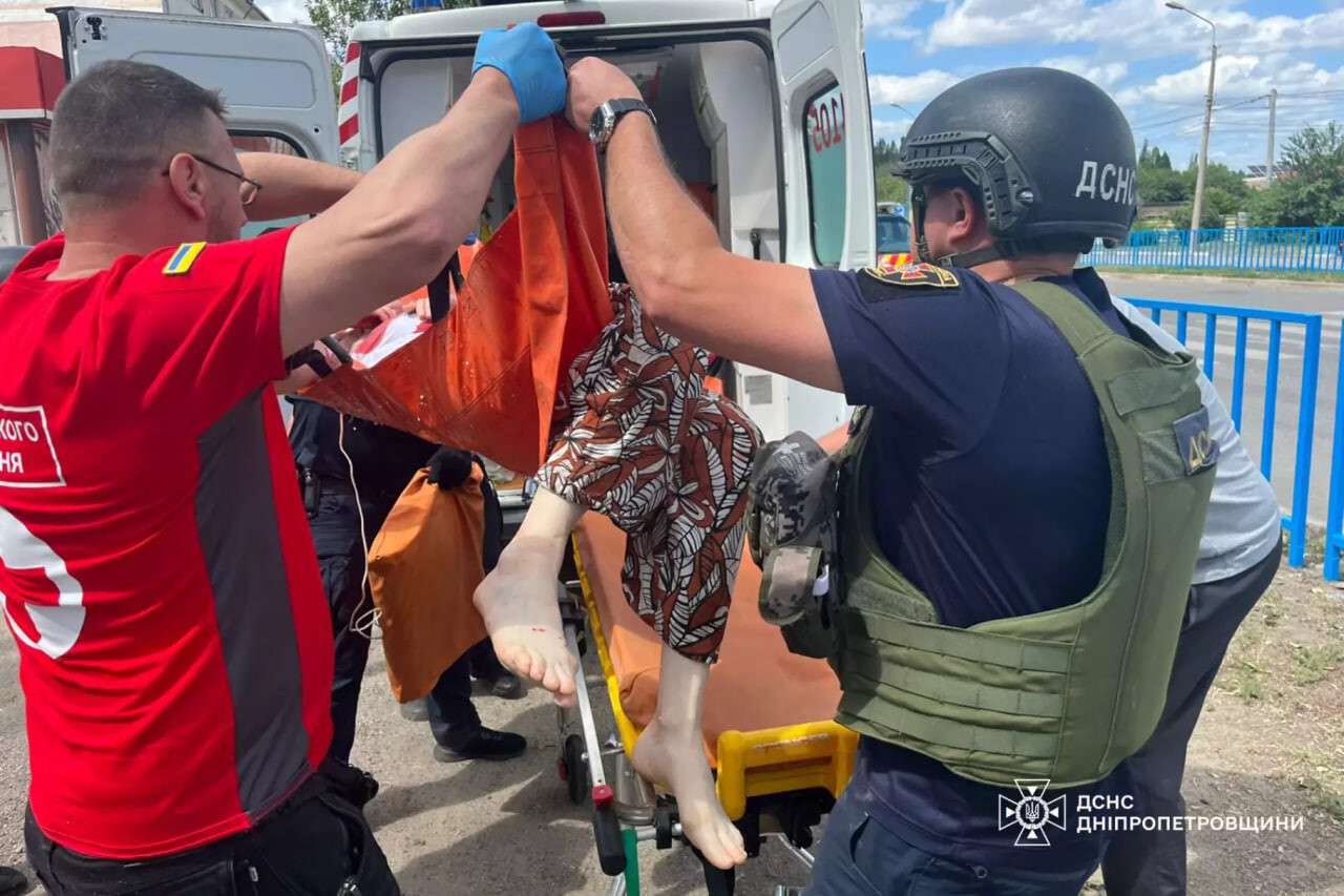 В результате атаки на Днепропетровщину 4 июня есть раненые