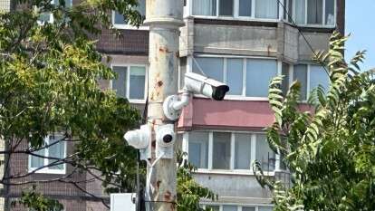 Видеонаблюдение на Аллее Героев