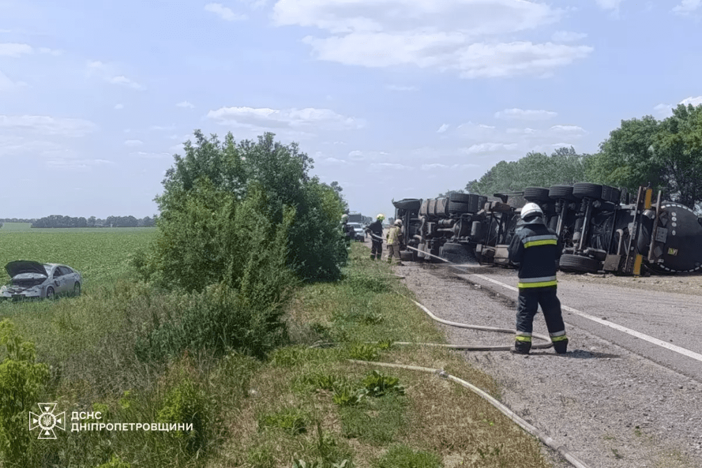 ДТП з вантажівкою