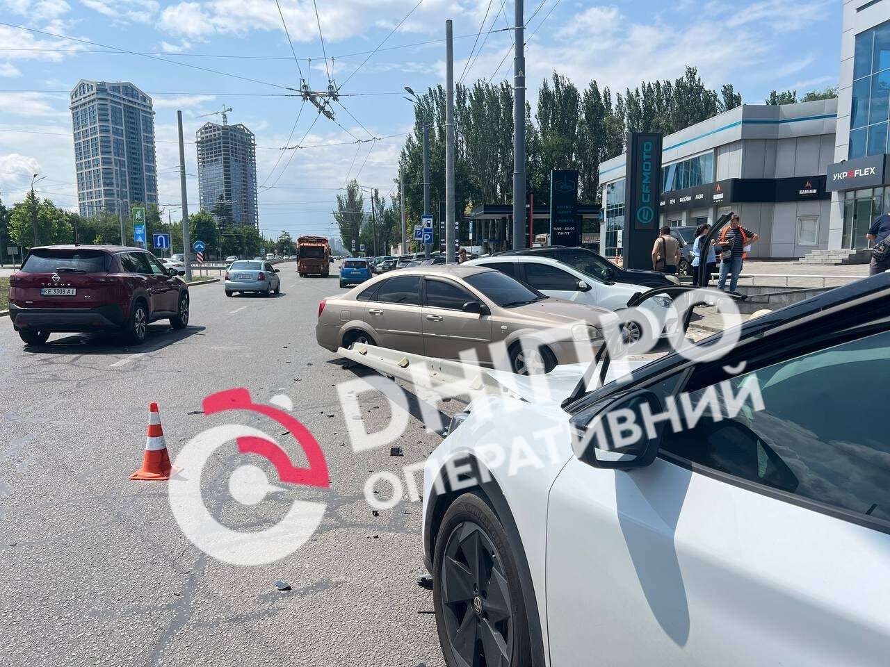 ДТП на ж/м Перемога у Дніпрі 16 червня