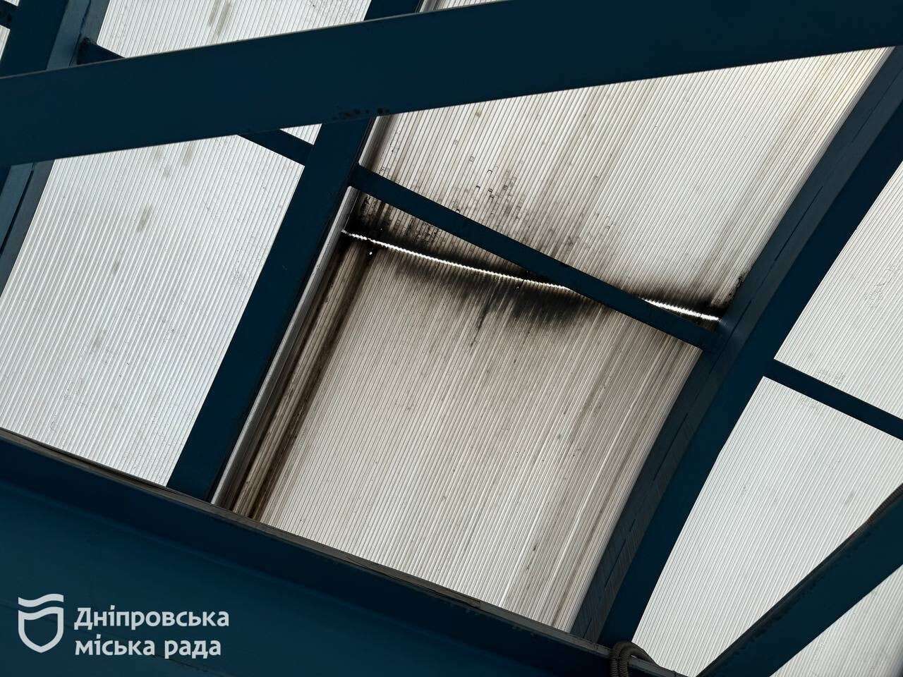 Ремонт надземного перехода на Слобожанском проспекте