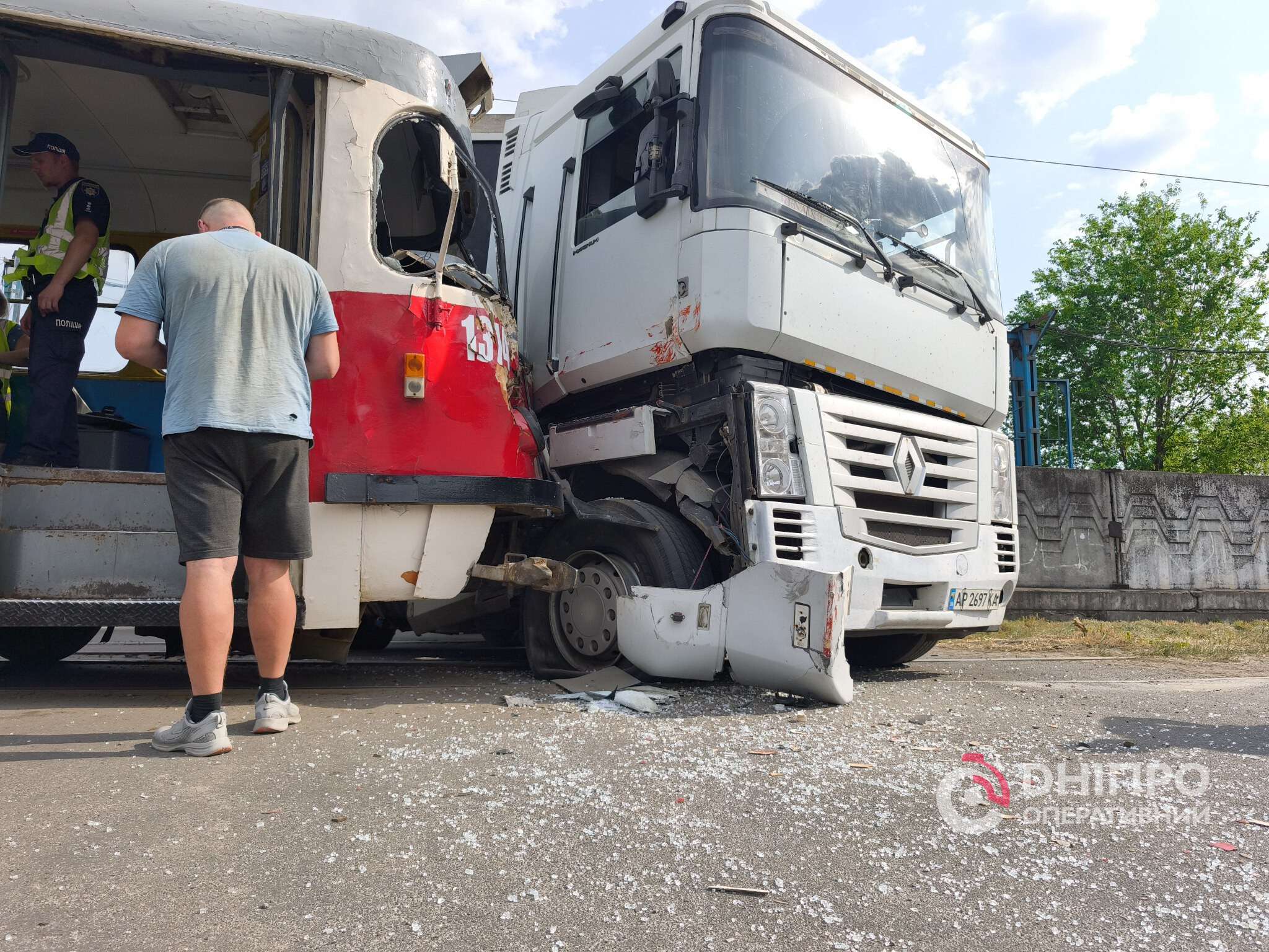 ДТП на Зимних Походов 17 июня