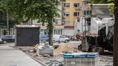 В Днепре улицу Дениса Котенко сделали инклюзивной