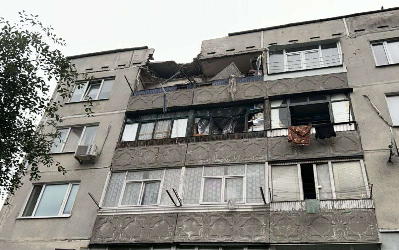 Последствия обстрела Днепропетровщины 19 июля 2025