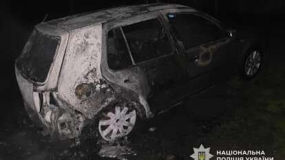 Поджог авто сотрудника ТЦК