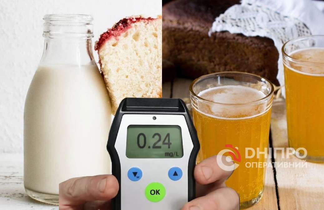 Штраф за выпитый квас или кефир за рулем