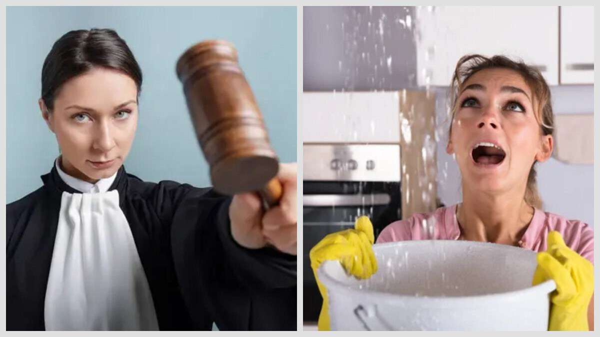 Из -за ошибки ремонтников затопило соседей