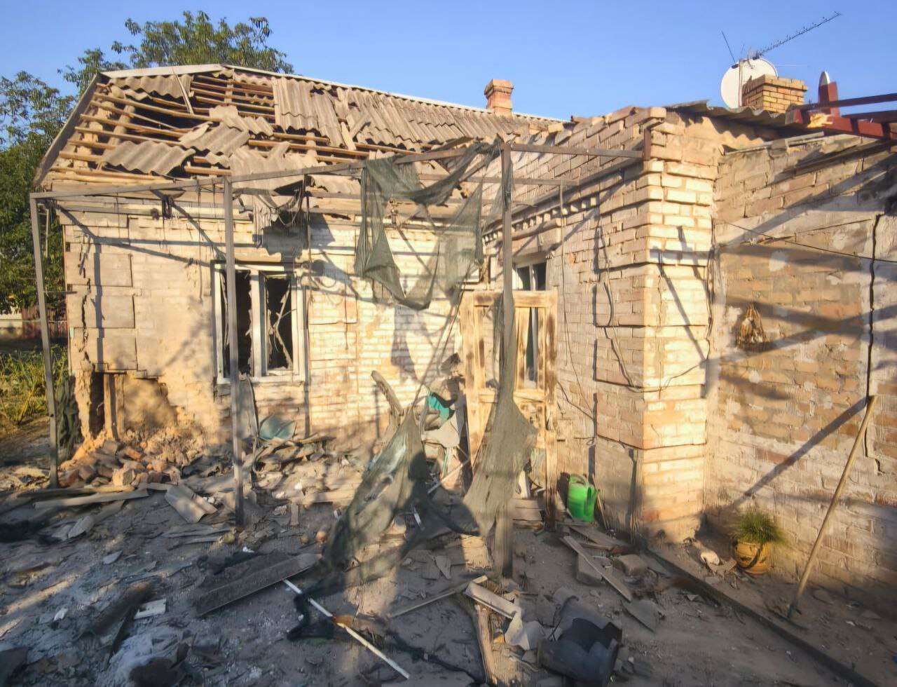 Последствия российской атаки на Днепропетровскую область 7 августа 2025