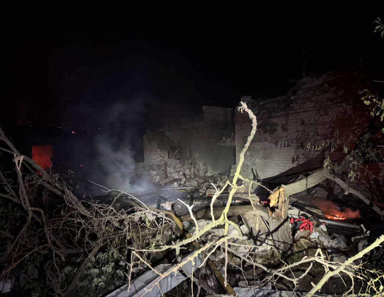 Последствия российской атаки на Днепропетровскую область 7 августа 2025