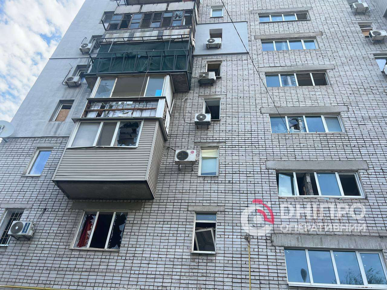 Как выглядит Днепр после атаки шахедов 7 августа